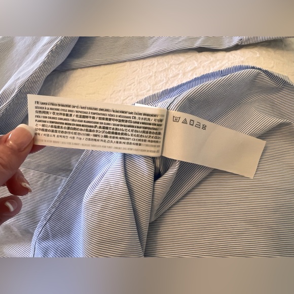 Abercrombie & Fitch Blue Striped Button Down - Picture 11 of 11